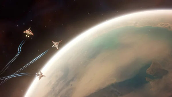 Space Defender: Frontier Squadron screenshot 1