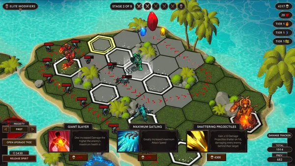 Screenshot 2 di Spirits of the Hellements - TD