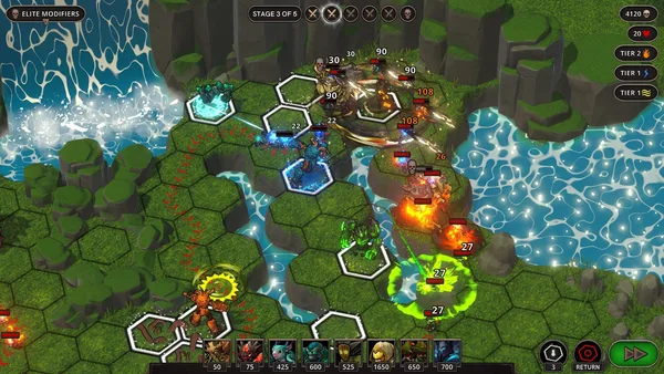 Screenshot 3 di Spirits of the Hellements - TD