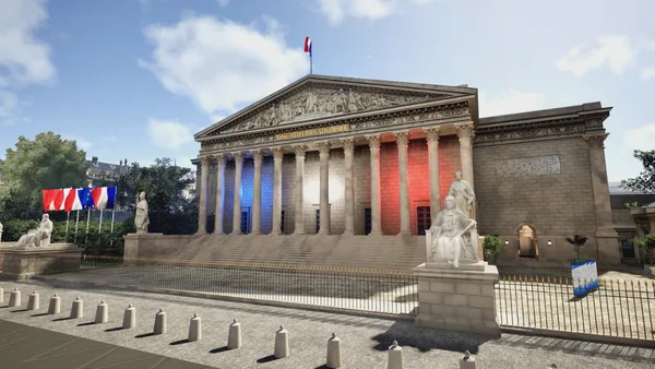 Screenshot 1 di Visite virtuelle de l'Assemblée nationale