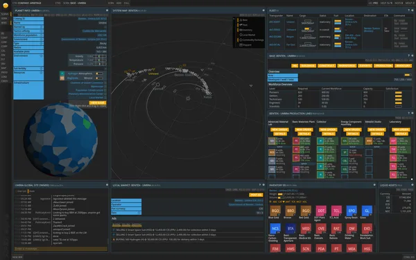Prosperous Universe screenshot 1