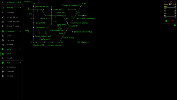 Bitburner screenshot 12