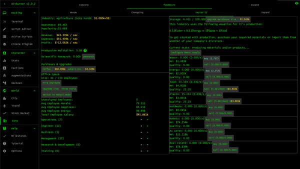 Bitburner screenshot 17