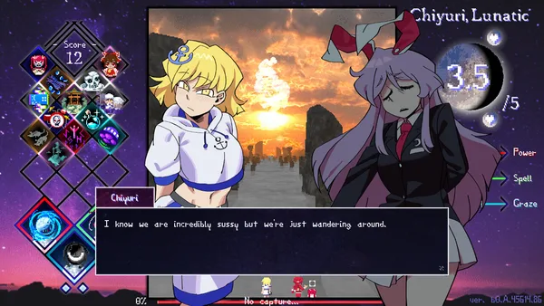 Touhou Lensed Night Sky, Kaseigai screenshot 7