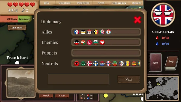 Countryball: Europe 1890 screenshot 27