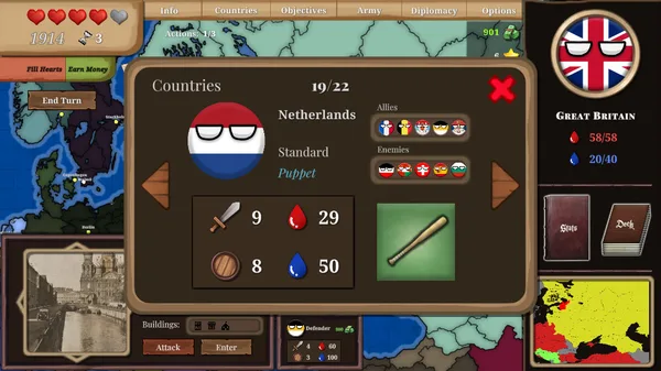 Countryball: Europe 1890 screenshot 47