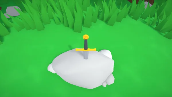 Screenshot 1 di The one who pulls out the sword will be crowned king