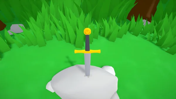 Screenshot 2 di The one who pulls out the sword will be crowned king