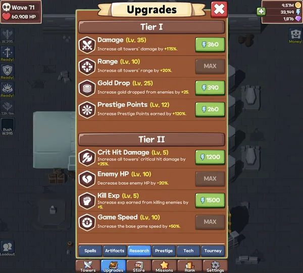 Idle Monster TD: Evolved screenshot 15