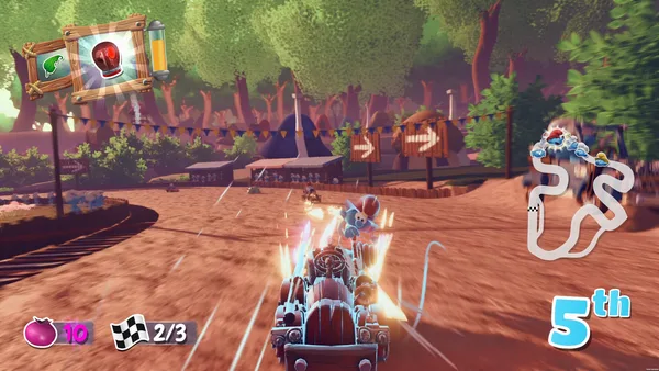 Screenshot 5 di Smurfs Kart