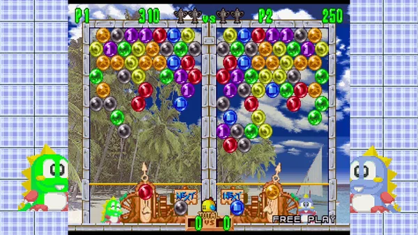 Puzzle Bobble™2X/BUST-A-MOVE™2 Arcade Edition & Puzzle Bobble™3/BUST-A-MOVE™3 S-Tribute screenshot 5