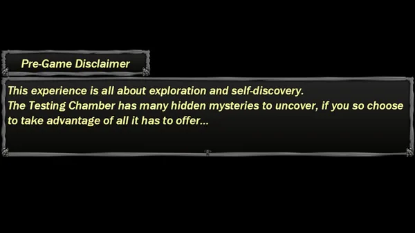 The Testing Chamber screenshot 1