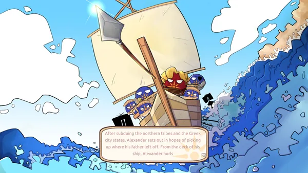 Screenshot 2 di AlexanderBall: A Countryball Tale