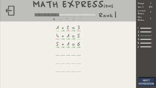Screenshot 1 di MATH EXPRESSions