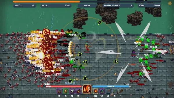 MIGHT'N MOW'EM: CO-OP SURVIVORS ONLINE screenshot 1