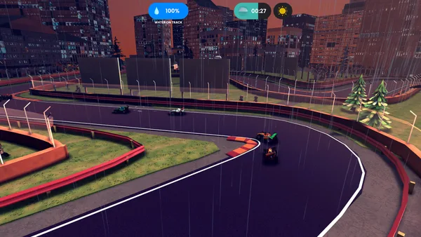 Formula Bwoah: Online Multiplayer Racing screenshot 3