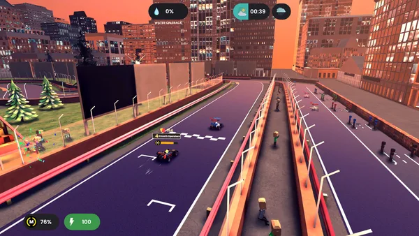 Formula Bwoah: Online Multiplayer Racing screenshot 4