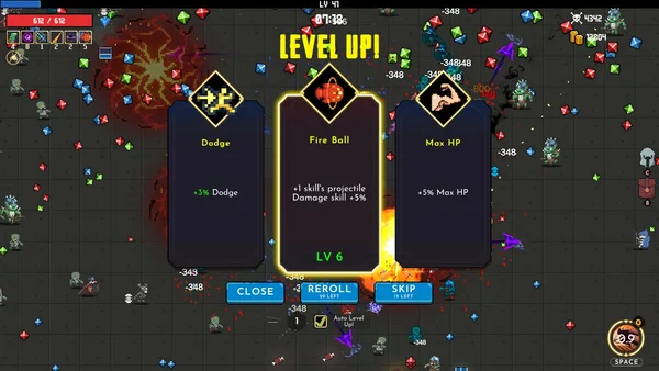 Pixel Survivors : Roguelike screenshot 5