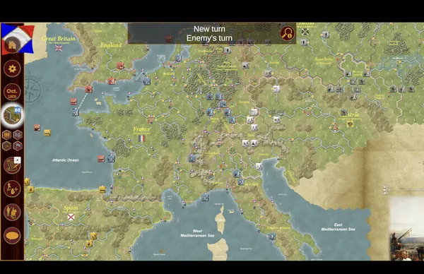 Napoleon's Eagles: Game of the Napoleonic Wars screenshot 1