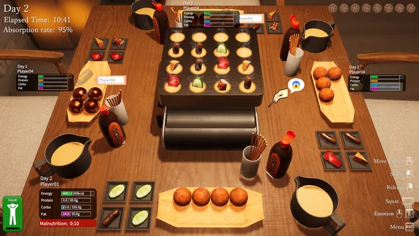 Screenshot 1 di Takoyaki Party Survival