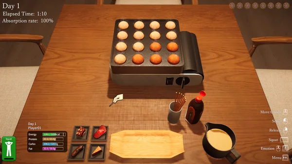 Screenshot 4 di Takoyaki Party Survival