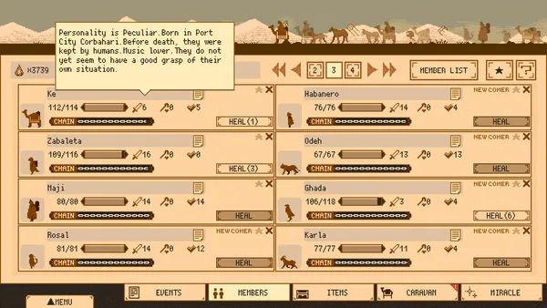 maboroshi caravan screenshot 2