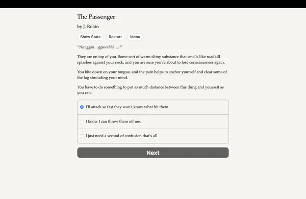 The Passenger screenshot 1
