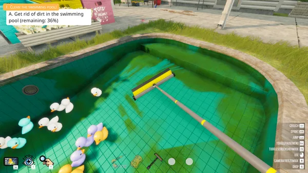 Pool Cleaning Simulator screenshot 12