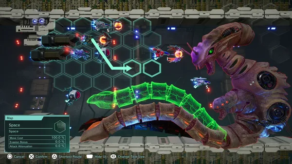 R-Type Tactics I • II Cosmos screenshot 1
