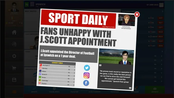 Football Club Management 2023 screenshot 1