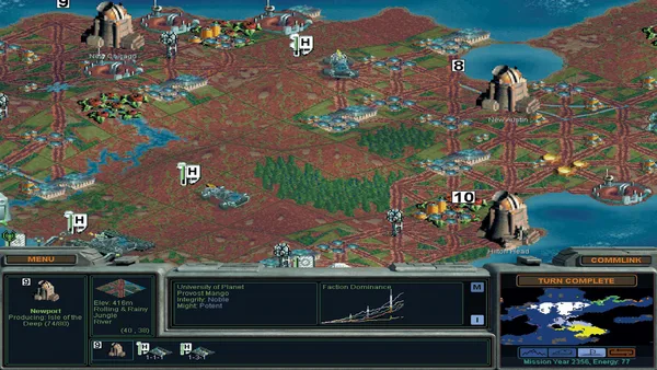 Screenshot 4 di Sid Meier's Alpha Centauri™ Planetary Pack