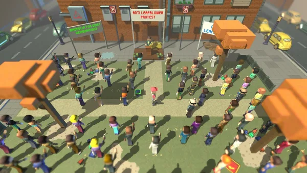 Leaf Blower Man: This Game Blows! screenshot 6