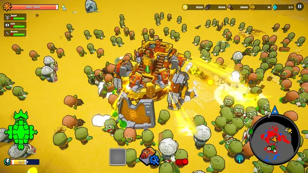 Screenshot 2 di Zombie Rollerz: The Last Ship