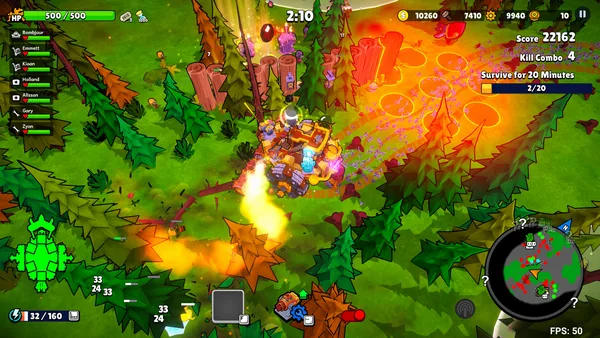 Screenshot 5 di Zombie Rollerz: The Last Ship