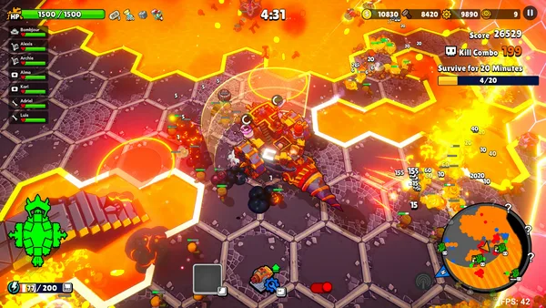 Screenshot 6 di Zombie Rollerz: The Last Ship