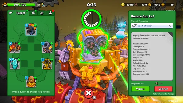 Screenshot 7 di Zombie Rollerz: The Last Ship