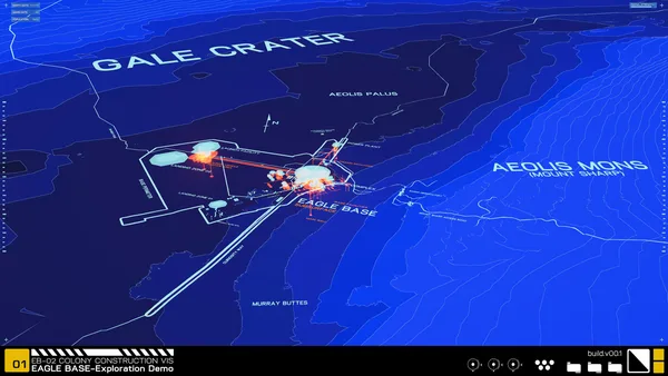 Project Eagle: A 3D Interactive Mars Base screenshot 5