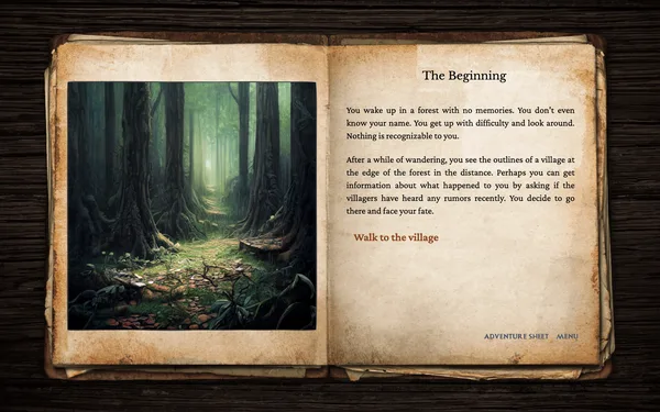 Screenshot 1 di The Secret of Darkwoods