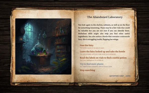 Screenshot 3 di The Secret of Darkwoods
