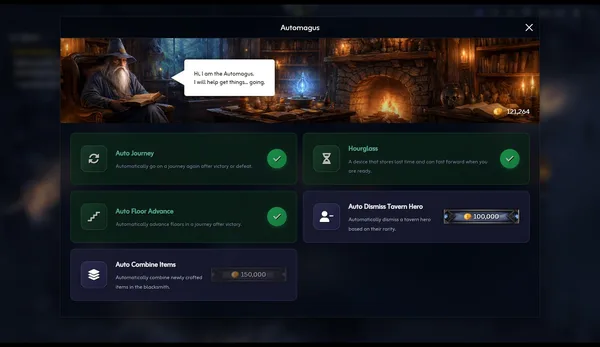 Nocturnal Quest: An Idle RPG Adventure screenshot 10