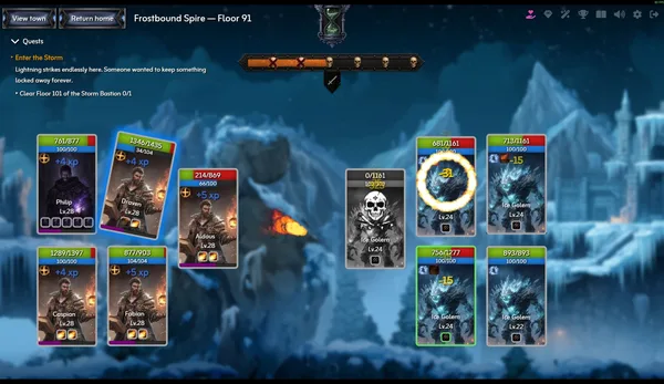 Nocturnal Quest: An Idle RPG Adventure screenshot 6