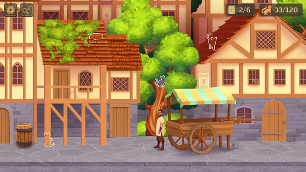 Screenshot 2 di Cat Search in Medieval Times