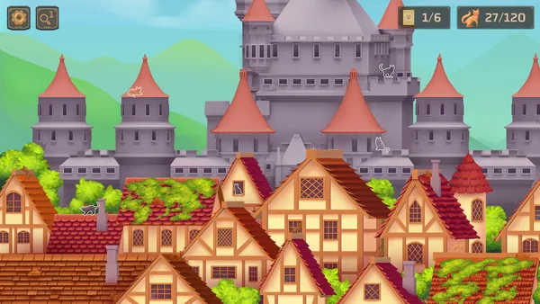 Screenshot 3 di Cat Search in Medieval Times