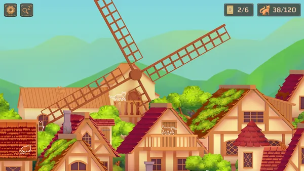 Screenshot 4 di Cat Search in Medieval Times