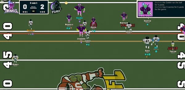 FFFL: Brutalball Manager screenshot 3