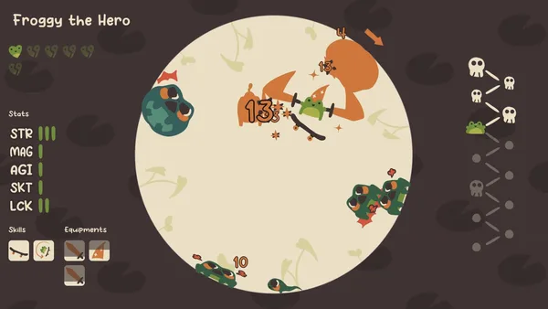 Froggy's Battle screenshot 1