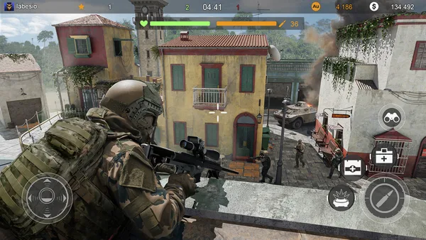 Code of War Gun Shooting Games screenshot 1