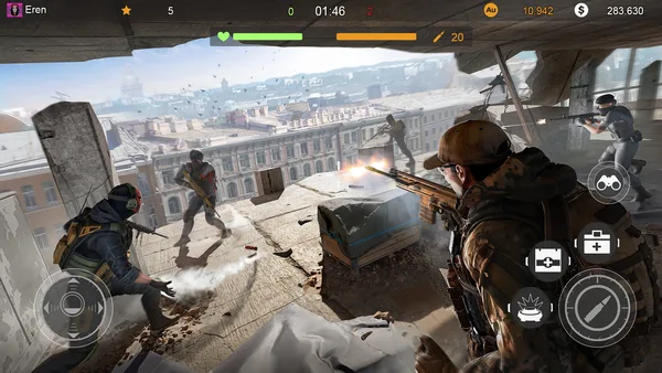 Code of War Gun Shooting Games screenshot 2