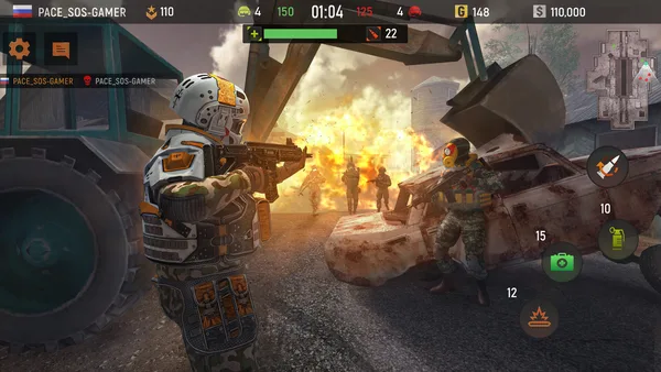 Striker Zone: Gun Games Online screenshot 2