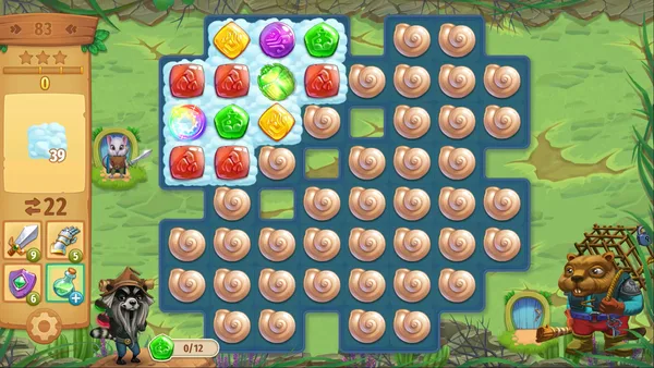 Strongblade - Puzzle Quest and Match-3 Adventure screenshot 7